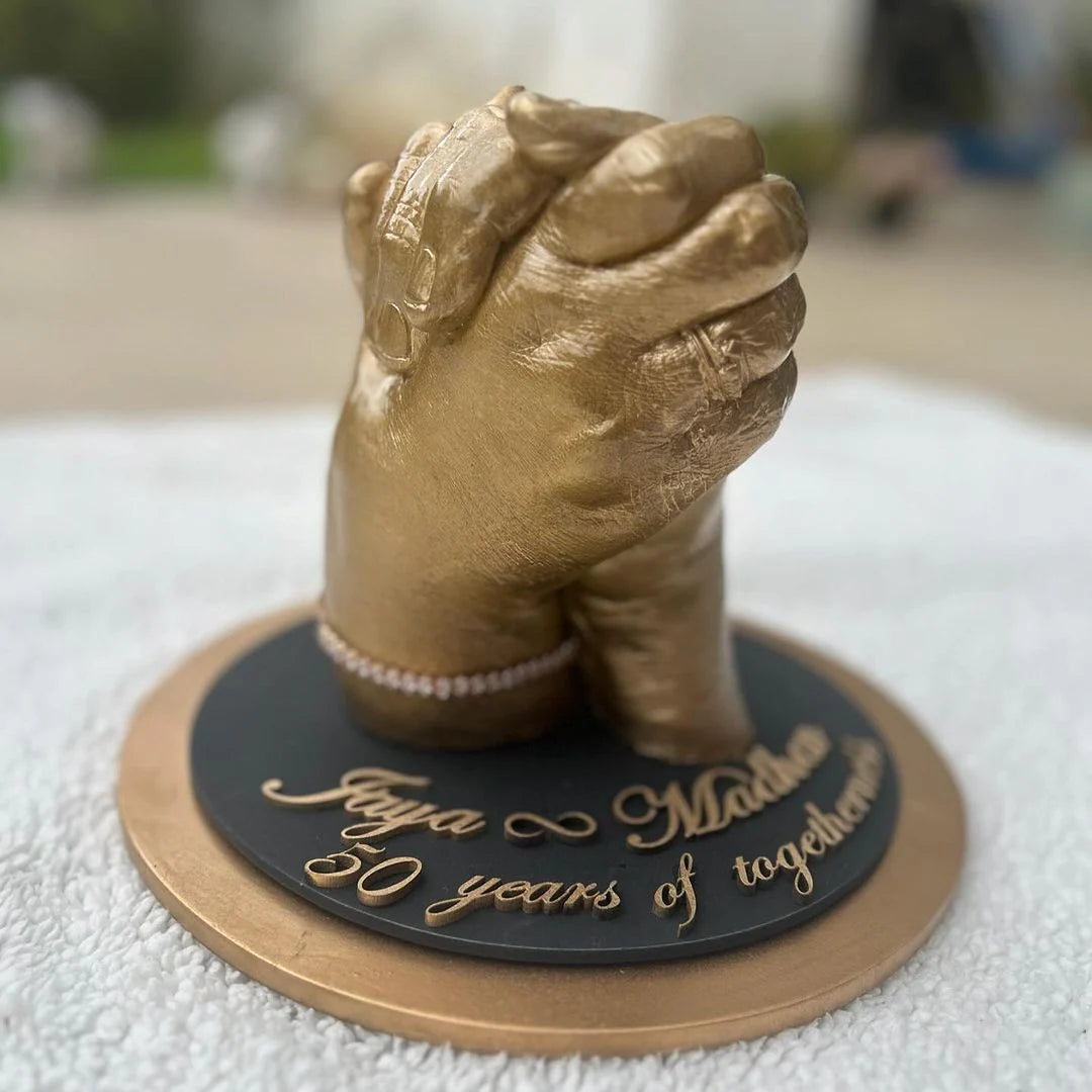 3D Hand Casting Kit for Family of 4