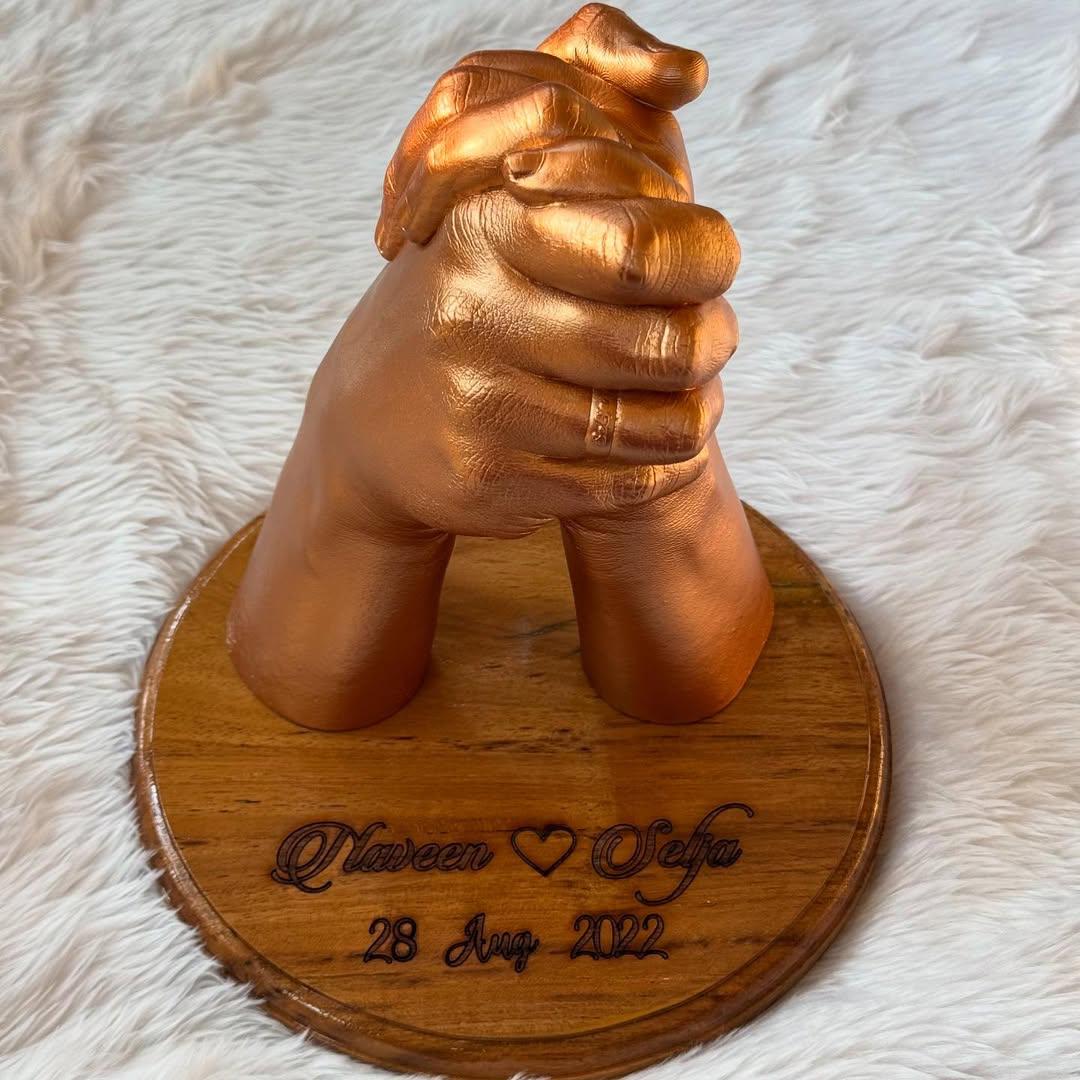 3D Hand Casting Kit for Family of 4