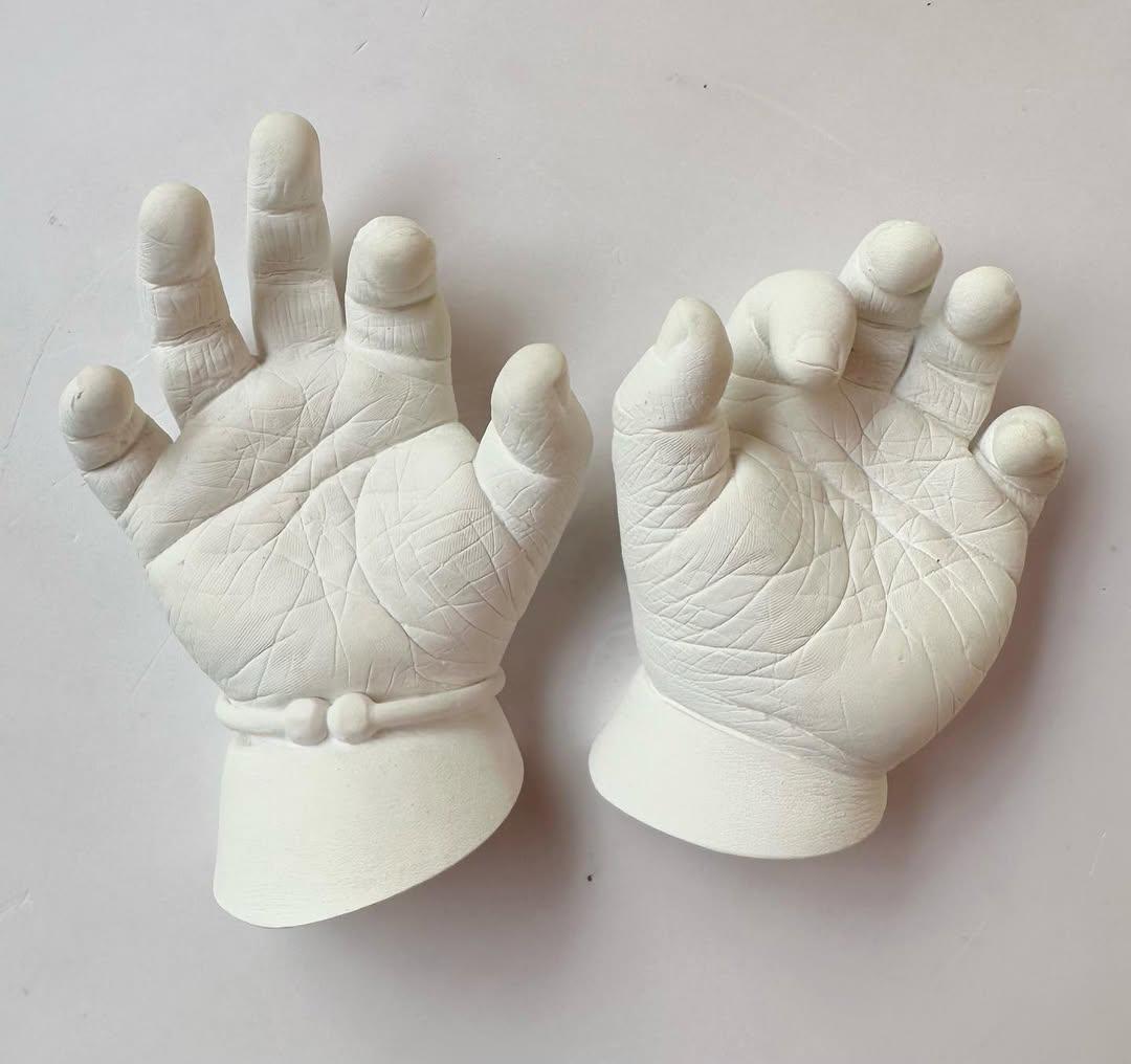 3D Hand Casting Kit for Family of 4
