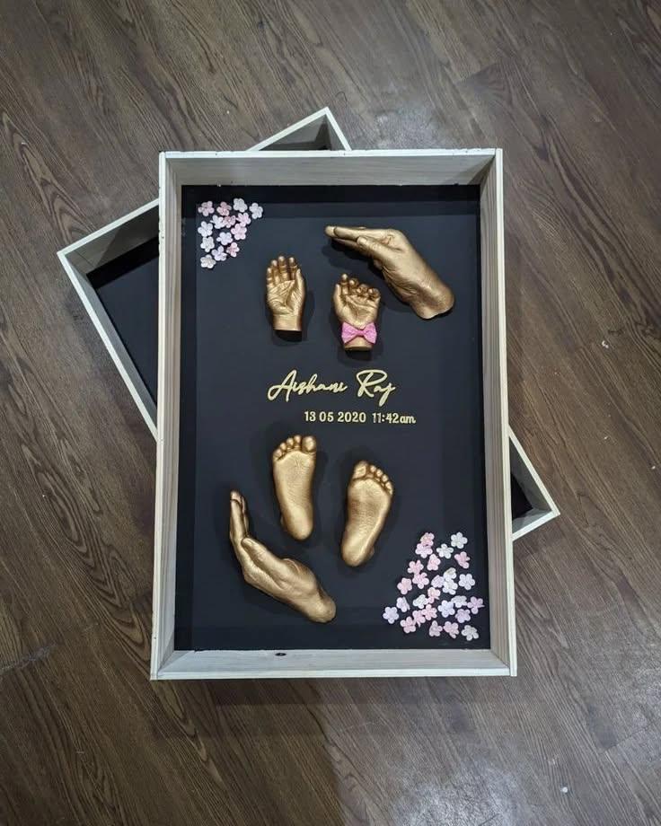 3D Hand Casting Kit for Family of 4