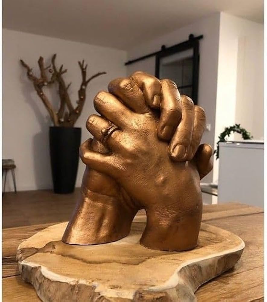 3D Hand Casting Kit for Family of 4