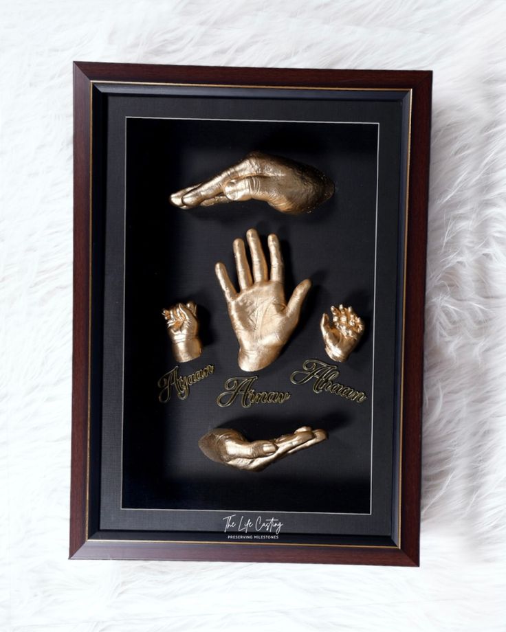3D Hand Casting Kit for Family of 4